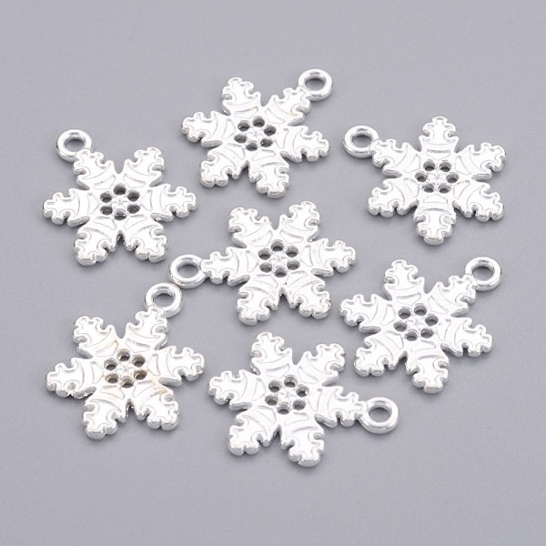 PandaHall Tibetan Style Alloy Pendants, Lead Free, Nickel Free and Cadmium Free, Christmas Snowflake, Silver Color Plated, 22x16x2mm, Hole...
PandaHall Tibetan Style Alloy Pendants, Lead Free, Nickel Free and Cadmium Free, Christmas Snowflake, Silver Color Plated, 22x16x2mm, Hole...