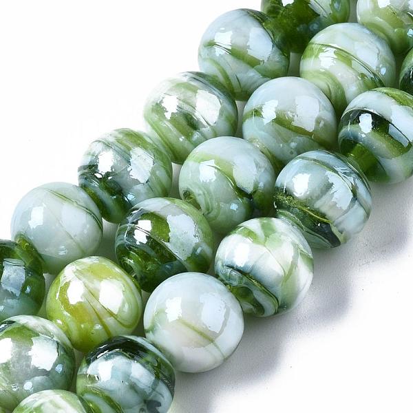 PandaHall Handmade Lampwork Beads, Pearlized, Round, Lawn Green, 12mm, Hole: 2mm Lampwork Round Green
PandaHall Handmade Lampwork Beads, Pearlized, Round, Lawn Green, 12mm, Hole: 2mm Lampwork Round Green