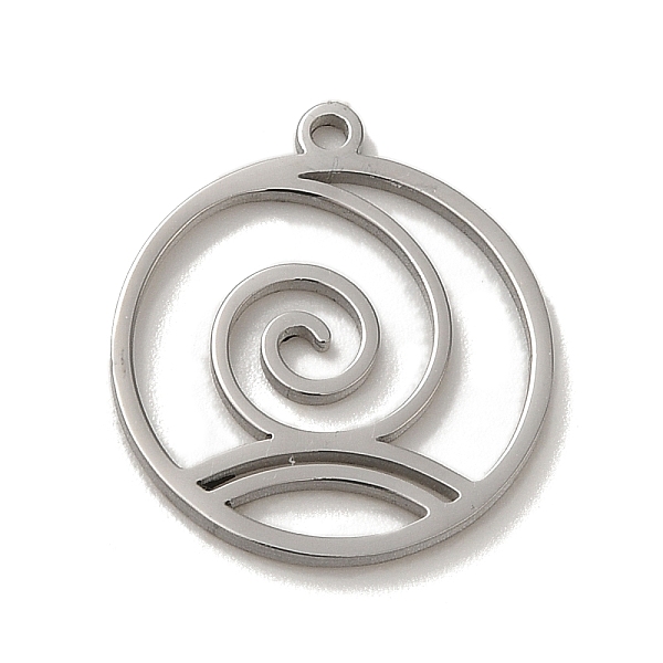 PandaHall 304 Stainless Steel Pendants, Laser Cut, Vortex Charm, Stainless Steel Color, 17x15x1mm, Hole: 1.2mm 304 Stainless Steel Others
PandaHall 304 Stainless Steel Pendants, Laser Cut, Vortex Charm, Stainless Steel Color, 17x15x1mm, Hole: 1.2mm 304 Stainless Steel Others