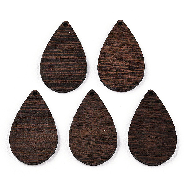 PandaHall Natural Wenge Wood Pendants, Undyed, Teardrop Charms, Coconut Brown, 38x23.5x3.5mm, Hole: 1.8mm Wood Teardrop
PandaHall Natural Wenge Wood Pendants, Undyed, Teardrop Charms, Coconut Brown, 38x23.5x3.5mm, Hole: 1.8mm Wood Teardrop