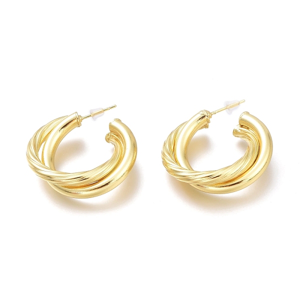 PandaHall Brass Half Hoop Earrings, with Steel Pin and Plastic Ear Nuts, Long-Lasting Plated, Real 18K Gold Plated, 31x32x8.7mm, Pin: 0.7mm...
PandaHall Brass Half Hoop Earrings, with Steel Pin and Plastic Ear Nuts, Long-Lasting Plated, Real 18K Gold Plated, 31x32x8.7mm, Pin: 0.7mm...