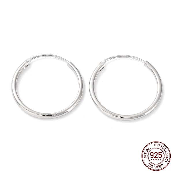 PandaHall Rhodium Plated 925 Sterling Silver Huggie Hoop Earrings, with S925 Stamp, Real Platinum Plated, 18x1.5x18.5mm Sterling Silver...
PandaHall Rhodium Plated 925 Sterling Silver Huggie Hoop Earrings, with S925 Stamp, Real Platinum Plated, 18x1.5x18.5mm Sterling Silver...