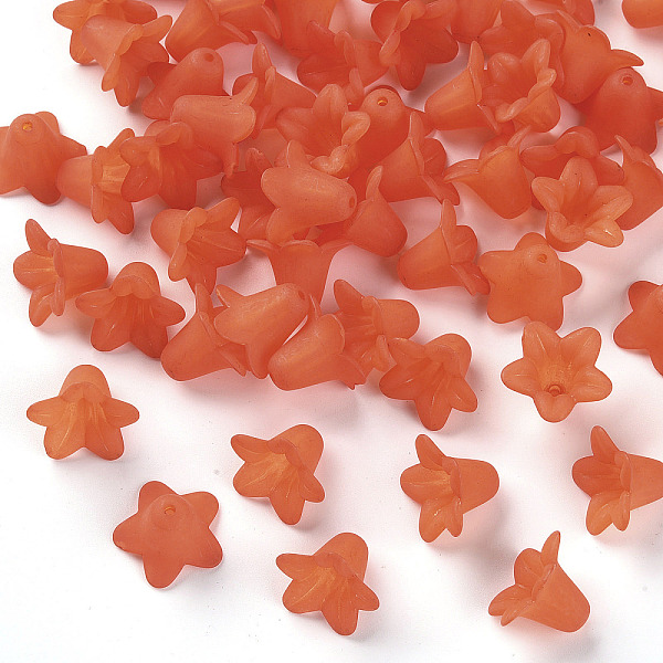 PandaHall Transparent Acrylic Beads, Frosted, Flower, Light Coral, 17.5x12mm, Hole: 1.5mm Acrylic Flower
PandaHall Transparent Acrylic Beads, Frosted, Flower, Light Coral, 17.5x12mm, Hole: 1.5mm Acrylic Flower
