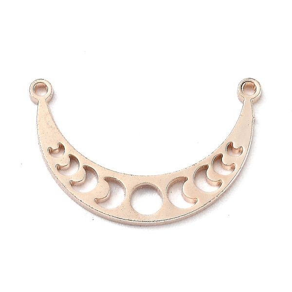 PandaHall 304 Stainless Steel Links, Moon Phase Links, Moon, Rose Gold, 14x21.5x1mm, Hole: 1mm 304 Stainless Steel Moon
PandaHall 304 Stainless Steel Links, Moon Phase Links, Moon, Rose Gold, 14x21.5x1mm, Hole: 1mm 304 Stainless Steel Moon