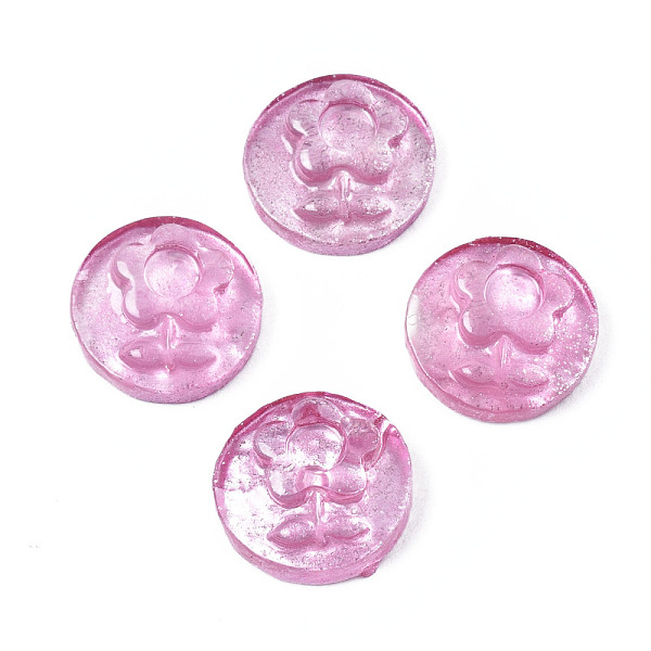 PandaHall Spray Painted Transparent Resin Cabochons, Flat Round with Flower, Flamingo, 10x3.5mm Resin Flat Round Pink
PandaHall Spray Painted Transparent Resin Cabochons, Flat Round with Flower, Flamingo, 10x3.5mm Resin Flat Round Pink