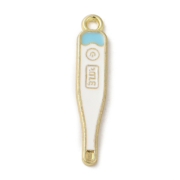 PandaHall Medical Theme Alloy Enamel Pendants, Golden, Thermometer, 30x6x1.5mm, Hole: 1.5mm Alloy+Enamel Others White
PandaHall Medical Theme Alloy Enamel Pendants, Golden, Thermometer, 30x6x1.5mm, Hole: 1.5mm Alloy+Enamel Others White