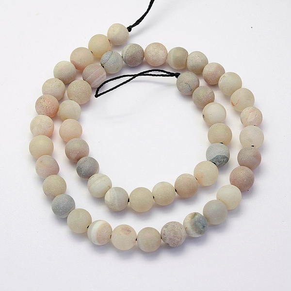 PandaHall Electroplate Natural Druzy Agate Beads Strands, Dyed, Round, Frosted, Rainbow Plated, 12mm, Hole: 1mm, about 32pcs/strand, 15.7...
PandaHall Electroplate Natural Druzy Agate Beads Strands, Dyed, Round, Frosted, Rainbow Plated, 12mm, Hole: 1mm, about 32pcs/strand, 15.7...