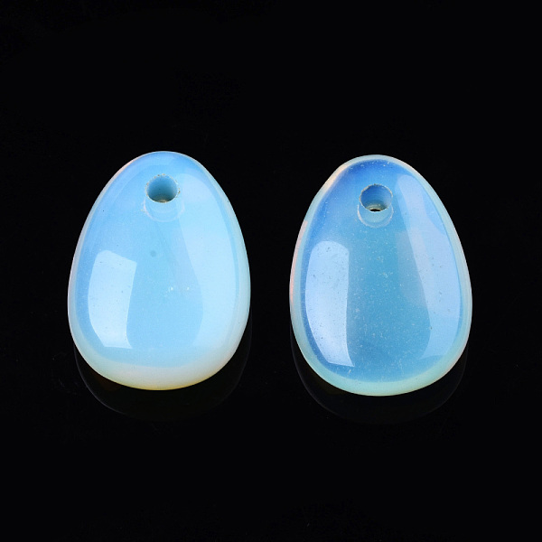 PandaHall Opalite Pendants, Large Hole Pendant, Teardrop Charm, 35x25x11.5mm, Hole: 4mm Opalite Teardrop
PandaHall Opalite Pendants, Large Hole Pendant, Teardrop Charm, 35x25x11.5mm, Hole: 4mm Opalite Teardrop