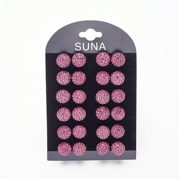PandaHall Valentines Day Gift for Her, 925 Sterling Silver Austrian Crystal Rhinestone Stud Earrings, Ball Stud Earrings, Round..., Purple
PandaHall Valentines Day Gift for Her, 925 Sterling Silver Austrian Crystal Rhinestone Stud Earrings, Ball Stud Earrings, Round..., Purple
