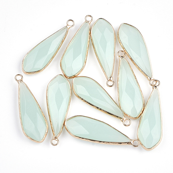 PandaHall Natural Gemstone Pendants, with Brass Findings, Faceted, teardrop, Golden, 36~39x11.5x5.5~7mm, Hole: 2mm Jade Teardrop
PandaHall Natural Gemstone Pendants, with Brass Findings, Faceted, teardrop, Golden, 36~39x11.5x5.5~7mm, Hole: 2mm Jade Teardrop