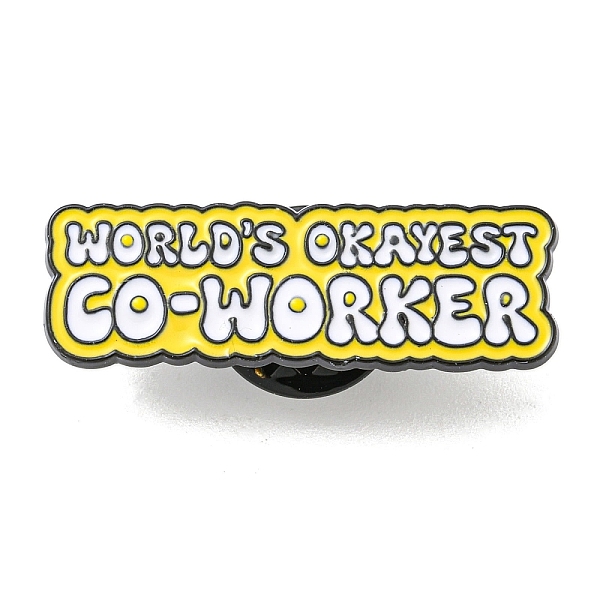 PandaHall Word CO-WORKEY Alloy Enamel Pin Broochs, Cadmium Free & Lead Free, White, 10x30.5x1.5mm Alloy+Enamel Word White
PandaHall Word CO-WORKEY Alloy Enamel Pin Broochs, Cadmium Free & Lead Free, White, 10x30.5x1.5mm Alloy+Enamel Word White