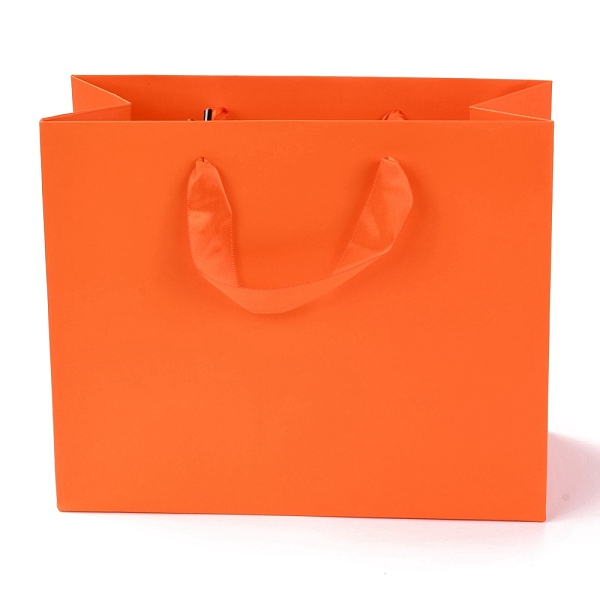 PandaHall Rectangle Paper Bags, with Handles, for Gift Bags and Shopping Bags, Orange Red, 18x22x0.6cm Paper None
PandaHall Rectangle Paper Bags, with Handles, for Gift Bags and Shopping Bags, Orange Red, 18x22x0.6cm Paper None