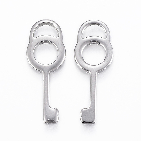 PandaHall 304 Stainless Steel Pendants, Key, Stainless Steel Color, 31.5x11.5x2mm, Hole: 6x3.5mm 304 Stainless Steel Key
PandaHall 304 Stainless Steel Pendants, Key, Stainless Steel Color, 31.5x11.5x2mm, Hole: 6x3.5mm 304 Stainless Steel Key