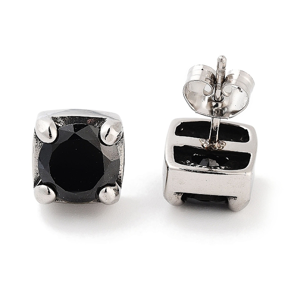 PandaHall Square 316 Surgical Stainless Steel Pave Black Cubic Zirconia Stud Earrings for Women Men, Antique Silver, 9.5x9.5mm 316 Surgical...
PandaHall Square 316 Surgical Stainless Steel Pave Black Cubic Zirconia Stud Earrings for Women Men, Antique Silver, 9.5x9.5mm 316 Surgical...
