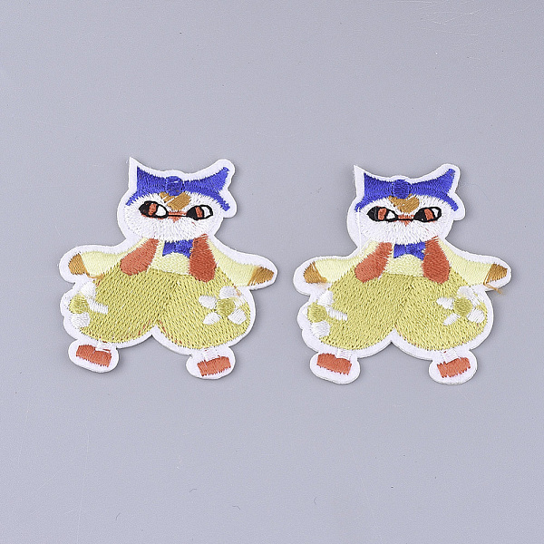 PandaHall Computerized Embroidery Cloth Iron on/Sew on Patches, Appliques, Costume Accessories, Cat, Colorful, 58x53x1.5mm Cloth Cat Shape
PandaHall Computerized Embroidery Cloth Iron on/Sew on Patches, Appliques, Costume Accessories, Cat, Colorful, 58x53x1.5mm Cloth Cat Shape