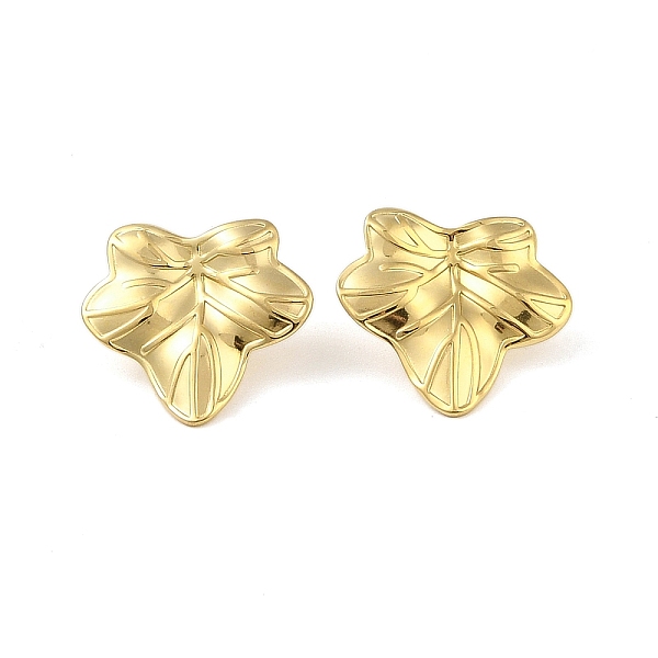 PandaHall Ion Plating(IP) 304 Stainless Steel Stud Earrings for Women, Leaf, Real 18K Gold Plated, 22x23.8mm 304 Stainless Steel Leaf
PandaHall Ion Plating(IP) 304 Stainless Steel Stud Earrings for Women, Leaf, Real 18K Gold Plated, 22x23.8mm 304 Stainless Steel Leaf