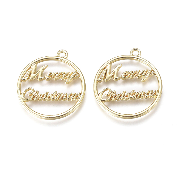 PandaHall Alloy Open Back Bezel Pendants, For DIY UV Resin, Epoxy Resin, Pressed Flower Jewelry, Round Ring with Word Merry Christmas...
PandaHall Alloy Open Back Bezel Pendants, For DIY UV Resin, Epoxy Resin, Pressed Flower Jewelry, Round Ring with Word Merry Christmas...