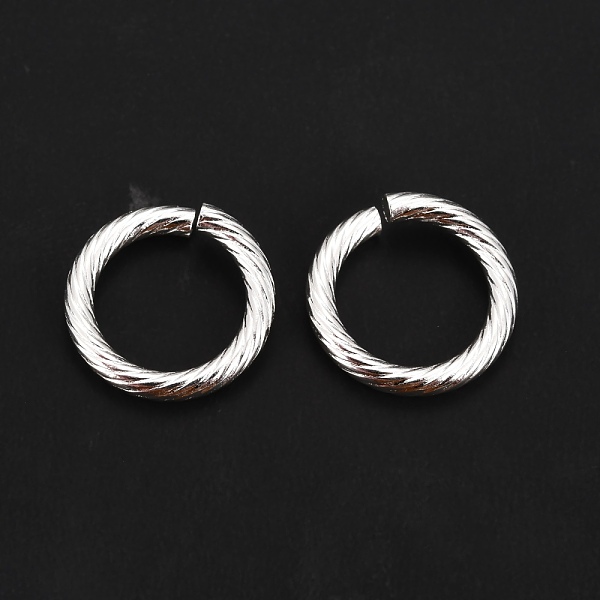 PandaHall 304 Stainless Steel Jump Ring, Open Jump Rings, Silver, 14x2mm, Inner Diameter: 10mm, 12 Gauge 304 Stainless Steel Ring
PandaHall 304 Stainless Steel Jump Ring, Open Jump Rings, Silver, 14x2mm, Inner Diameter: 10mm, 12 Gauge 304 Stainless Steel Ring