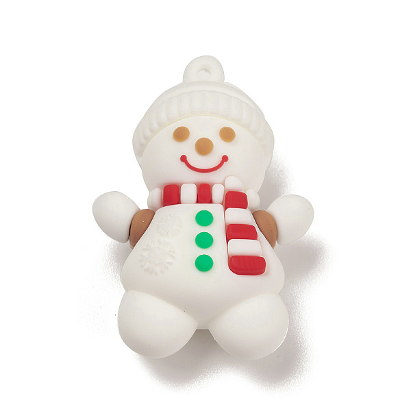 PandaHall PVC Plastic Christmas Style Big Pendants, Snowman, 53x37x20.5mm, Hole: 3mm PVC Snowman White
PandaHall PVC Plastic Christmas Style Big Pendants, Snowman, 53x37x20.5mm, Hole: 3mm PVC Snowman White