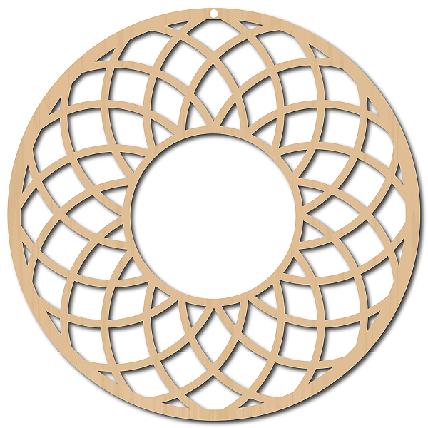 PandaHall Laser Cut Wooden Wall Sculpture, Torus Wall Art, Home Decor Meditation Symbol, Flat Round, BurlyWood, Flower Pattern, 30x30x0.6cm..., Orange
PandaHall Laser Cut Wooden Wall Sculpture, Torus Wall Art, Home Decor Meditation Symbol, Flat Round, BurlyWood, Flower Pattern, 30x30x0.6cm..., Orange
