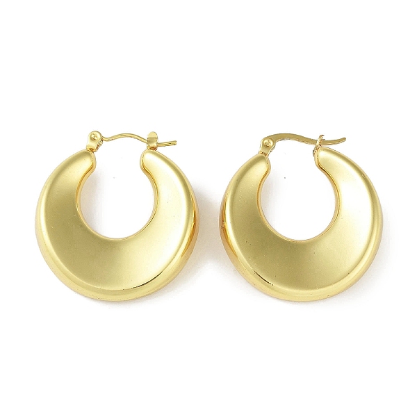 PandaHall Ion Plating(IP) 304 Stainless Steel Hoop Earrings for Women, Toroidal, Real 18K Gold Plated, 33x8mm 304 Stainless Steel Others
PandaHall Ion Plating(IP) 304 Stainless Steel Hoop Earrings for Women, Toroidal, Real 18K Gold Plated, 33x8mm 304 Stainless Steel Others