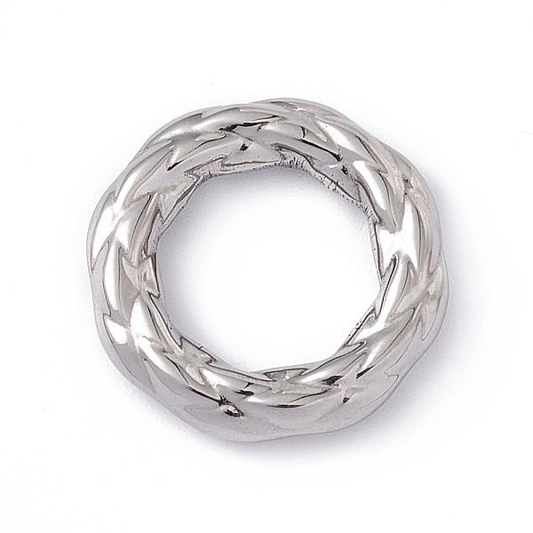 PandaHall 304 Stainless Steel Linking Rings, Twist Ring, Stainless Steel Color, 20x3.5mm, Inner Diameter: 11.7mm 304 Stainless Steel Ring
PandaHall 304 Stainless Steel Linking Rings, Twist Ring, Stainless Steel Color, 20x3.5mm, Inner Diameter: 11.7mm 304 Stainless Steel Ring
