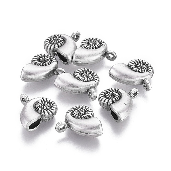 PandaHall Alloy Pendants, Ocean Theme, Lead Free & Nickel Free & Cadmium Free, Conch, Thailand Sterling Silver Plated, 15x14x5mm, Hole...
PandaHall Alloy Pendants, Ocean Theme, Lead Free & Nickel Free & Cadmium Free, Conch, Thailand Sterling Silver Plated, 15x14x5mm, Hole...