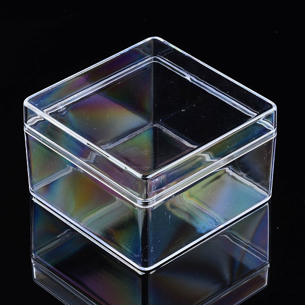 PandaHall Polystyrene Plastic Bead Storage Containers, Square, Clear, 8x8x5cm Plastic Square Clear
PandaHall Polystyrene Plastic Bead Storage Containers, Square, Clear, 8x8x5cm Plastic Square Clear