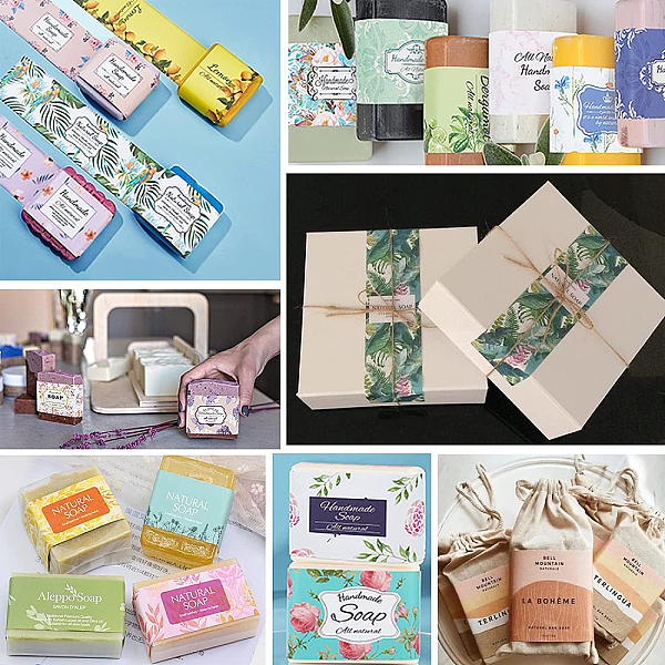 PandaHall PH 90PCS Handmade Labels for Soap, 9 Styles Nature Scents Wrap Paper Tape Vertical Soap Paper Tag Soap Tape Labels Sleeves Covers..., Multicolor
PandaHall PH 90PCS Handmade Labels for Soap, 9 Styles Nature Scents Wrap Paper Tape Vertical Soap Paper Tag Soap Tape Labels Sleeves Covers..., Multicolor