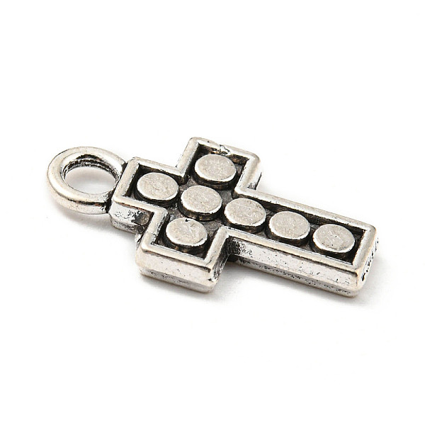 PandaHall Tibetan Style Alloy Pendants, Cross, Antique Silver, 18x10.5x2mm, Hole: 2.5mm, 476pcs/500g Alloy Cross
PandaHall Tibetan Style Alloy Pendants, Cross, Antique Silver, 18x10.5x2mm, Hole: 2.5mm, 476pcs/500g Alloy Cross