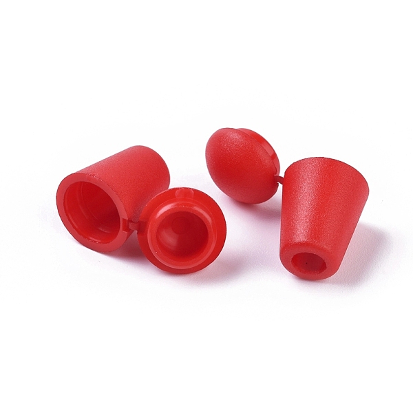 PandaHall Plastic Detachable Bell Stopper Cord Ends, with Locking Lid Cap, for Backpack Drawstrings Accessories, Red, 18x12mm, Hole: 4.5mm...
PandaHall Plastic Detachable Bell Stopper Cord Ends, with Locking Lid Cap, for Backpack Drawstrings Accessories, Red, 18x12mm, Hole: 4.5mm...