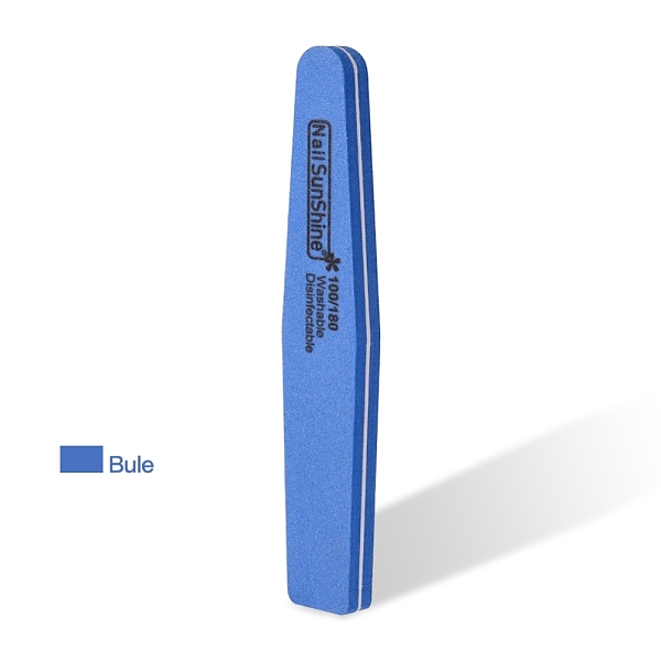 PandaHall 100/180 Grit Nail File, Double-sided Sponge Polish Strip File, Burnishing Stick, Sandpaper Nail Buffer, Dodger Blue, 178x28.5x12mm...
PandaHall 100/180 Grit Nail File, Double-sided Sponge Polish Strip File, Burnishing Stick, Sandpaper Nail Buffer, Dodger Blue, 178x28.5x12mm...