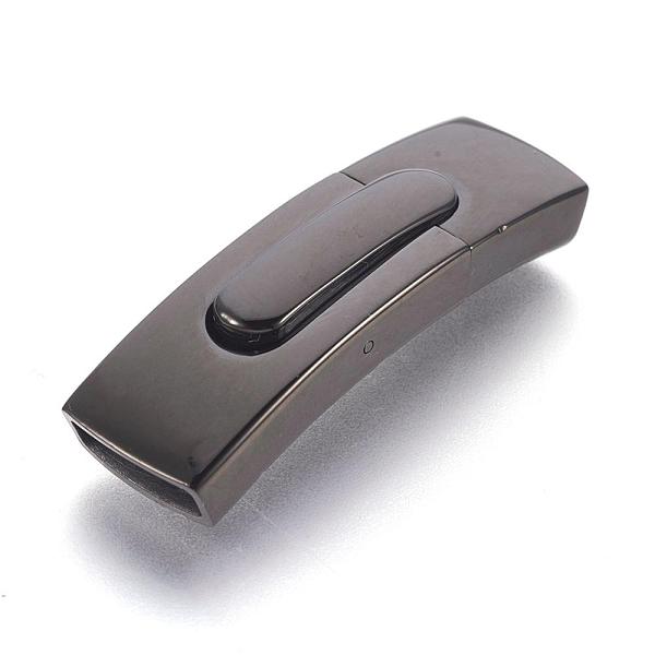 PandaHall 304 Stainless Steel Bayonet Clasps, Rectangle, Gunmetal, 43.9x13x6mm, Hole: 11x4mm 304 Stainless Steel
PandaHall 304 Stainless Steel Bayonet Clasps, Rectangle, Gunmetal, 43.9x13x6mm, Hole: 11x4mm 304 Stainless Steel