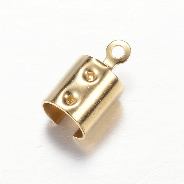PandaHall Ion Plating(IP) 304 Stainless Steel Folding Crimp Ends, Fold Over Crimp Cord Ends, Golden, 12x6.5x6.5mm, Hole: 1.2mm 304 Stainless...
PandaHall Ion Plating(IP) 304 Stainless Steel Folding Crimp Ends, Fold Over Crimp Cord Ends, Golden, 12x6.5x6.5mm, Hole: 1.2mm 304 Stainless...