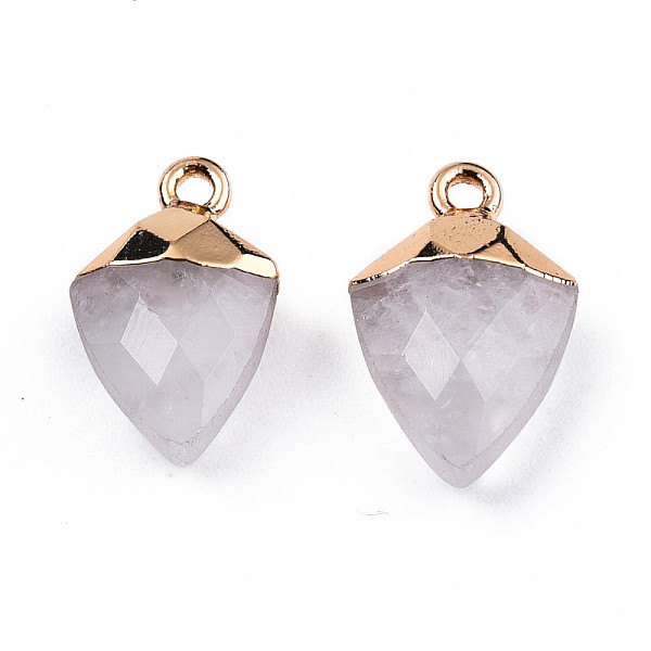 PandaHall Natural Quartz Crystal Pendants, Rock Crystal Pendants, with Light Gold Plated Iron Findings, Faceted, Kite Charm...
PandaHall Natural Quartz Crystal Pendants, Rock Crystal Pendants, with Light Gold Plated Iron Findings, Faceted, Kite Charm...
