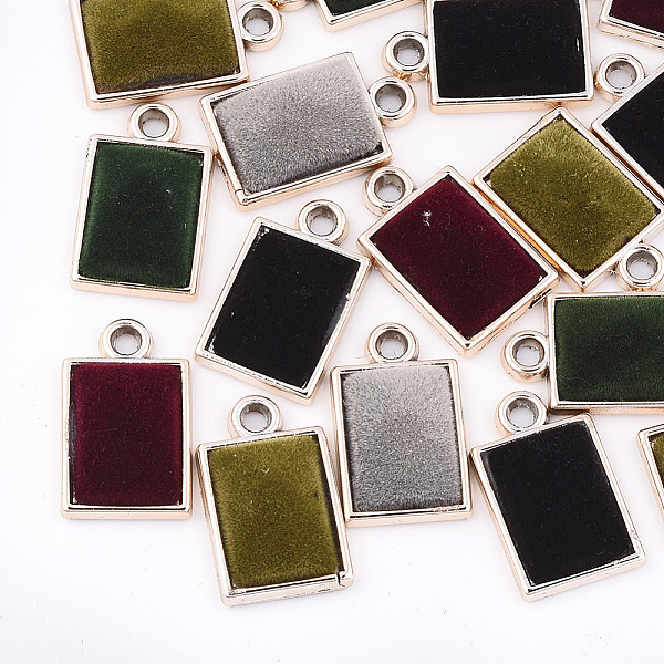 PandaHall UV Plating Acrylic Pendants, Flocky, Rectangle, Mixed Color, Light Gold, 20.5x12.5x5mm, Hole: 2mm Acrylic Rectangle Multicolor
PandaHall UV Plating Acrylic Pendants, Flocky, Rectangle, Mixed Color, Light Gold, 20.5x12.5x5mm, Hole: 2mm Acrylic Rectangle Multicolor