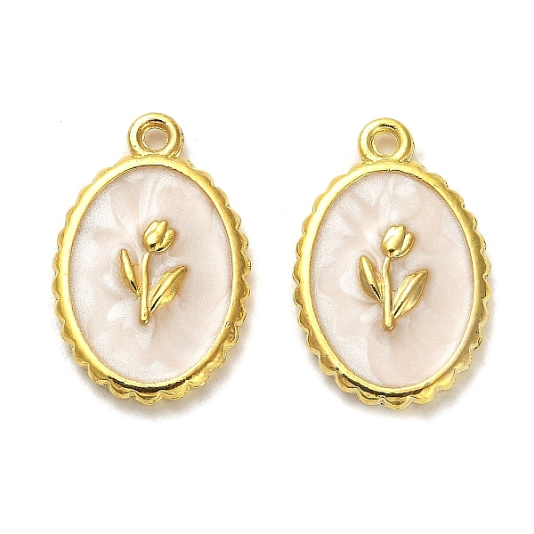 PandaHall Alloy Enamel Pendants, Oval with Tulip Charm, Golden, 21x13.5x2.8mm, Hole: 1.6mm Alloy+Enamel Oval
PandaHall Alloy Enamel Pendants, Oval with Tulip Charm, Golden, 21x13.5x2.8mm, Hole: 1.6mm Alloy+Enamel Oval