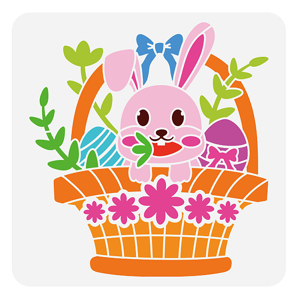 PandaHall FINGERINSPIRE Easter Bunny Painting Stencil 11.8x11.8inch Reusable Cute Rabbit Flower Basket Pattern Drawing Template DIY Art...
PandaHall FINGERINSPIRE Easter Bunny Painting Stencil 11.8x11.8inch Reusable Cute Rabbit Flower Basket Pattern Drawing Template DIY Art...