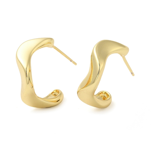PandaHall Rack Plating Brass Twist Round Stud Earrings, Half Hoop Earrings, Long-Lasting Plated, Cadmium Free & Lead Free, Real 18K Gold...
PandaHall Rack Plating Brass Twist Round Stud Earrings, Half Hoop Earrings, Long-Lasting Plated, Cadmium Free & Lead Free, Real 18K Gold...