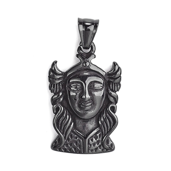 PandaHall 304 Stainless Steel Pendants, Buddha, Electrophoresis Black, 36x22.5x8mm, Hole: 5x7mm 304 Stainless Steel Human
PandaHall 304 Stainless Steel Pendants, Buddha, Electrophoresis Black, 36x22.5x8mm, Hole: 5x7mm 304 Stainless Steel Human