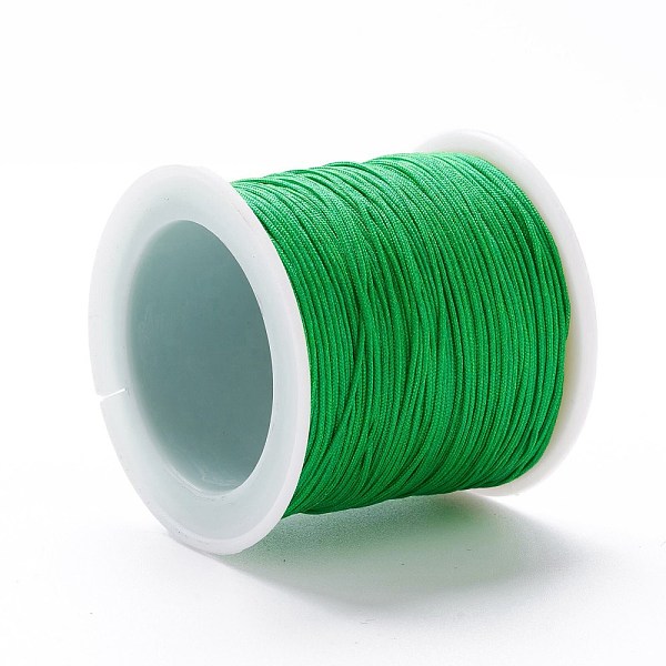 PandaHall Braided Nylon Thread, DIY Material for Jewelry Making, Spring Green, 0.8mm, 100yards/roll Nylon
PandaHall Braided Nylon Thread, DIY Material for Jewelry Making, Spring Green, 0.8mm, 100yards/roll Nylon