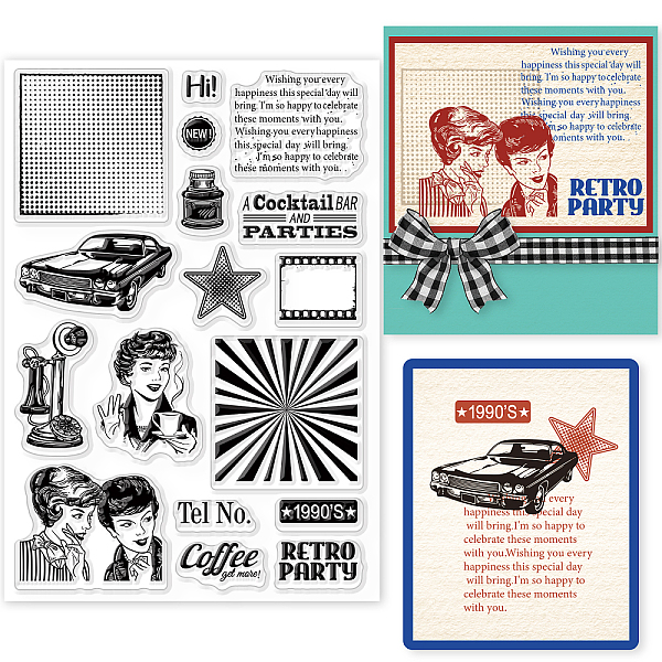 PandaHall PVC Plastic Stamps, for DIY Scrapbooking, Photo Album Decorative, Cards Making, Stamp Sheets, Women Pattern, 160x110x3mm Plastic...
PandaHall PVC Plastic Stamps, for DIY Scrapbooking, Photo Album Decorative, Cards Making, Stamp Sheets, Women Pattern, 160x110x3mm Plastic...