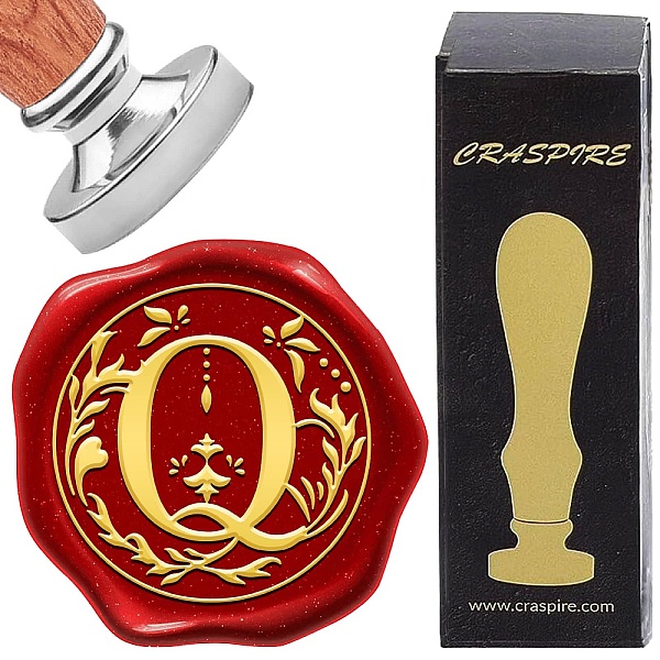 PandaHall CRASPIRE Letter Q Sealing Wax Stamp Retro Alphabet Initials Wax Seal Stamp Classic Vintage 26 Letters A-Z 25mm Removable Silver...
PandaHall CRASPIRE Letter Q Sealing Wax Stamp Retro Alphabet Initials Wax Seal Stamp Classic Vintage 26 Letters A-Z 25mm Removable Silver...