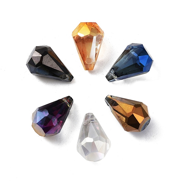 PandaHall Electroplate Teardrop Glass Beads, Faceted, Mixed Color, 14x9.5mm, Hole: 1.5mm Glass Teardrop Multicolor
PandaHall Electroplate Teardrop Glass Beads, Faceted, Mixed Color, 14x9.5mm, Hole: 1.5mm Glass Teardrop Multicolor