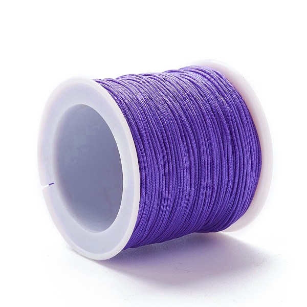 PandaHall Braided Nylon Thread, DIY Material for Jewelry Making, Slate Blue, 0.8mm, 100yards/roll Nylon
PandaHall Braided Nylon Thread, DIY Material for Jewelry Making, Slate Blue, 0.8mm, 100yards/roll Nylon
