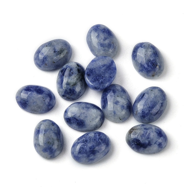 PandaHall Natural Blue Spot Jasper Cabochons, Oval, 8~8.5x6~6.5x2.5~3.5mm Blue Spot Jasper Oval
PandaHall Natural Blue Spot Jasper Cabochons, Oval, 8~8.5x6~6.5x2.5~3.5mm Blue Spot Jasper Oval