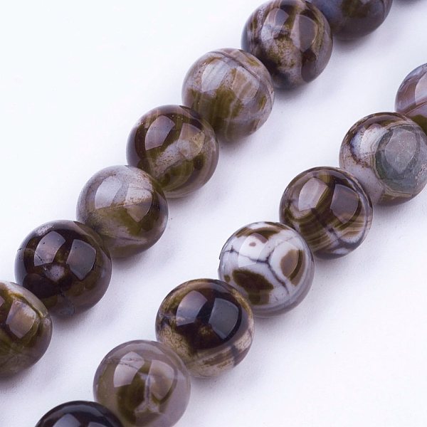 PandaHall Natural Agate Bead Strands, Dyed & Heated, Round, Camel, 8mm, Hole: 1mm, about 48pcs/strand, 15.3 inch Natural Agate Round Brown
PandaHall Natural Agate Bead Strands, Dyed & Heated, Round, Camel, 8mm, Hole: 1mm, about 48pcs/strand, 15.3 inch Natural Agate Round Brown