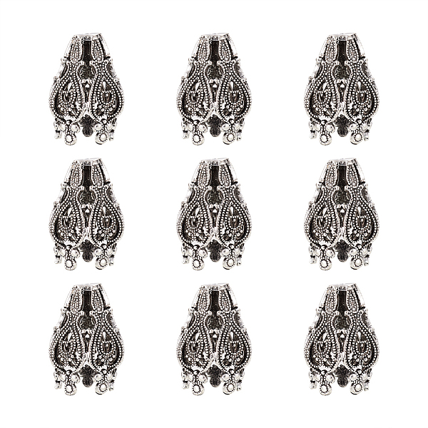 PandaHall Brass Bead Caps, 5-Petal, Flower, Antique Silver, 20x15mm, Hole: 1.5mm Brass
PandaHall Brass Bead Caps, 5-Petal, Flower, Antique Silver, 20x15mm, Hole: 1.5mm Brass