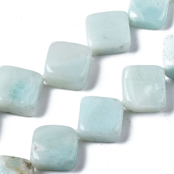 PandaHall Natural Amazonite Beads Strands, Rhombus, 12~15x12~15x4~5.5mm, Hole: 0.6mm, about 32pcs/strand, 15.67 inch(39.8cm) Amazonite...
PandaHall Natural Amazonite Beads Strands, Rhombus, 12~15x12~15x4~5.5mm, Hole: 0.6mm, about 32pcs/strand, 15.67 inch(39.8cm) Amazonite...