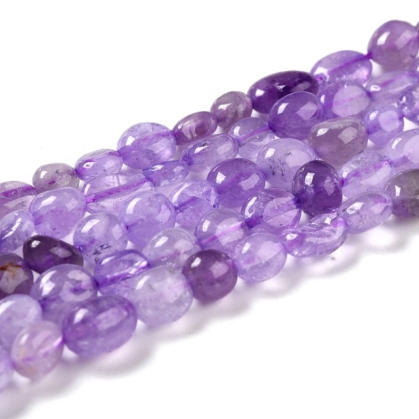 PandaHall Natural Amethyst Beads Strands, Nuggets, Tumbled Stone, 5~8.5x5.5~7x3.5~4mm, Hole: 0.7mm, about 64pcs/strand, 16.34 inch(41.5cm)...
PandaHall Natural Amethyst Beads Strands, Nuggets, Tumbled Stone, 5~8.5x5.5~7x3.5~4mm, Hole: 0.7mm, about 64pcs/strand, 16.34 inch(41.5cm)...